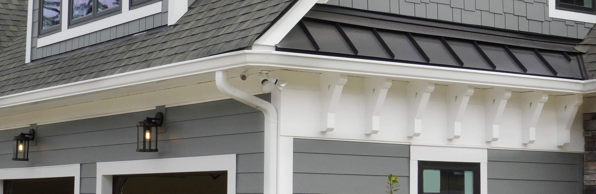 Beautiful home in Clarksville, TN with clean gutters.